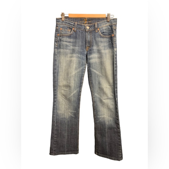 7 for All Mankind Bootcut Jeans Size 28 - Picture 6 of 7